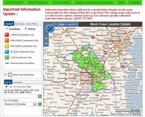 pepco kvtine|View Outage Map 